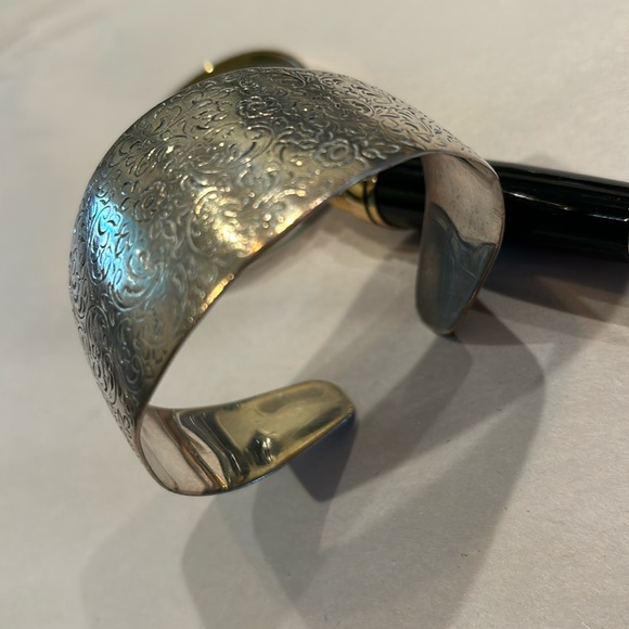 925 sterling silver cuff - Picture 2 of 8